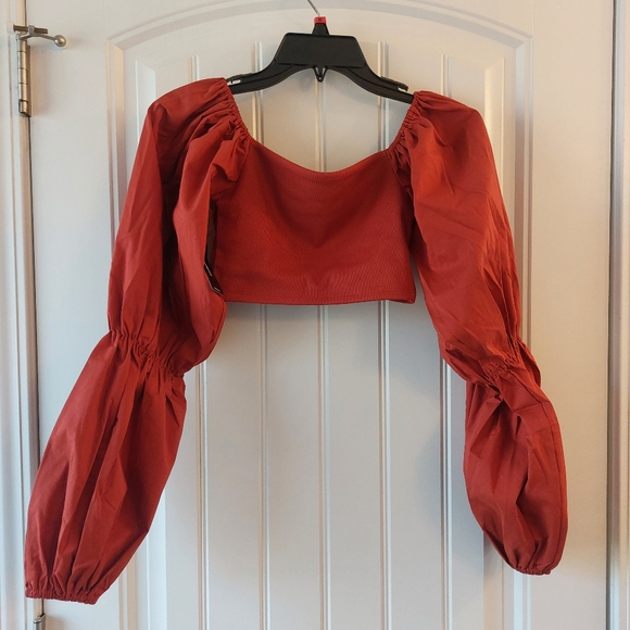 Express Body Contour Ribbed Top - Picture 5 of 5